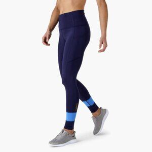 Cotopaxi Women's Cerro Travel Athletic Running Leggings Tights in Navy Blue XS